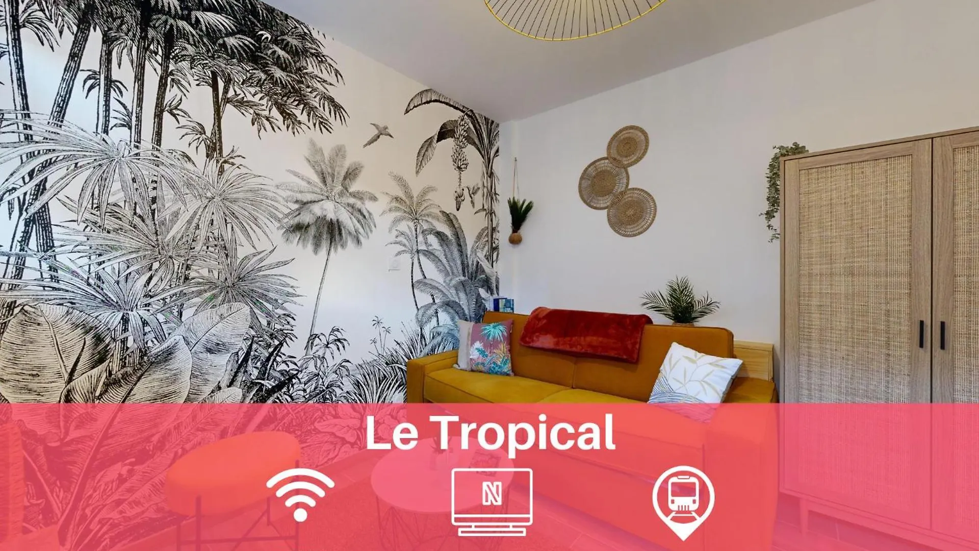 Expat Renting - Le Tropical - Netflix - Proche Gare Daire Toulouse